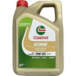 CASTROL LLIVFE0W-20 | EDGE Professional LL IV FE 0W-20 4 Litre Motor Yağı