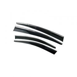 Volkswagen Passat B7 2010-2014 Plus Krom Cam Rüzgarlığı Ön-Arka